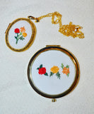 Custom Embroidered Compact Mirror