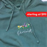Custom Embroidered Sweatshirt (Hoodie or Crewneck)