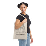 Stitchin' & Bitchin' Canvas Tote Bag