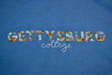 Custom Floral Block Letter Embroidery (Apparel and Hoops)