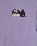 Custom Embroidered Tee Shirt/Pocket Tee Shirt