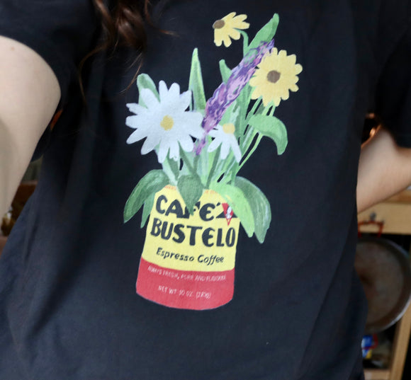 Cafe Bustelo Wildflower Bouquet Printed Tee